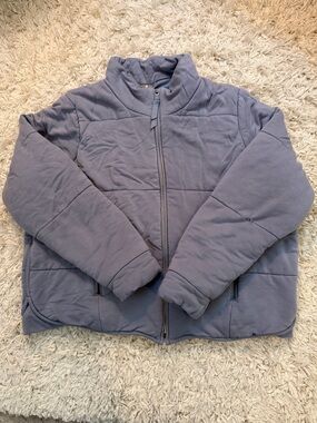 CALIA by Carrie Underwood Slate Blue Puffer Jacket